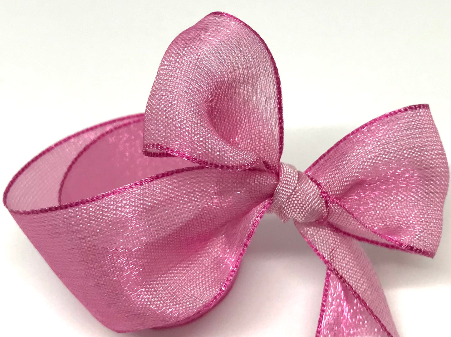 Vandoros Rose Monet Silk Ribbon 25mm