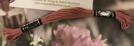 Presencia Finca Mouline Rosewood Embroidery Cotton