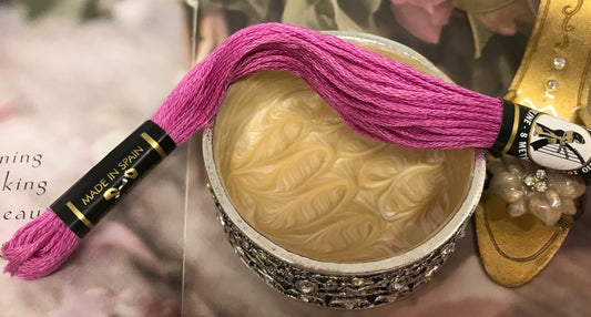 Presencia Finca Mouline Light Plum Embroidery Cotton