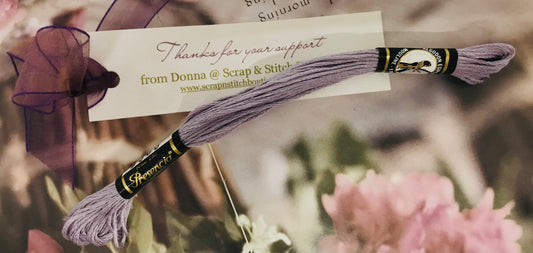 Presencia Finca Mouline Pearl Gray Embroidery Cotton