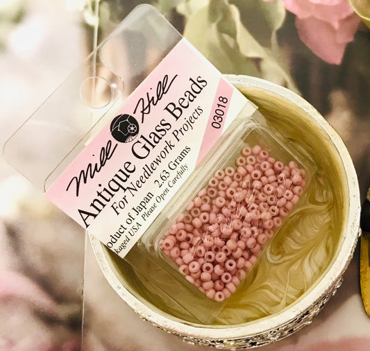 Mill Hill Coral Reef Antique Glass Beads 2.63Grams