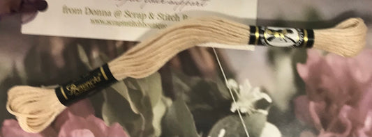 Presencia Finca Mouline Dark Ecru Embroidery Cotton