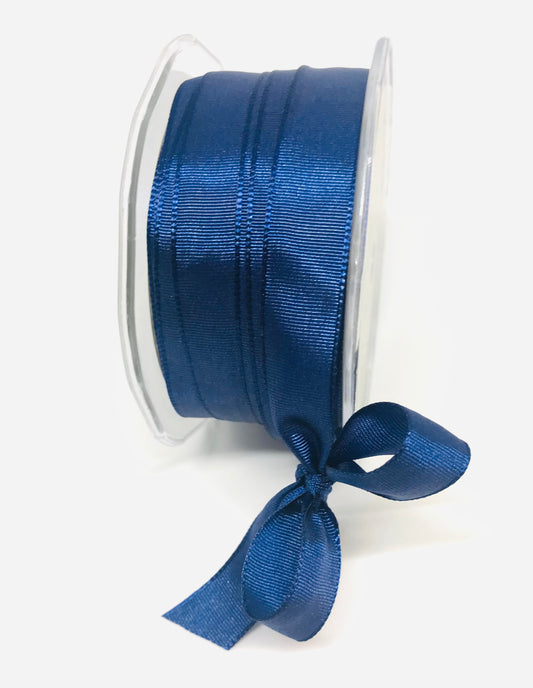 Vandoros Navy Blue New Primo Ribbon 15mm