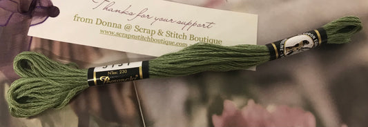 Presencia Finca Mouline Light Pine Green Embroidery Cotton